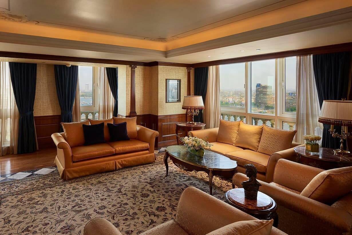 Four Seasons Cairo At The First Residence Giza Exterior foto A suite at the Four Seasons Hotel, Cairo